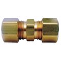 Jmf Company 1/4 in. Compression X 1/4 in. D Compression Yellow Brass Union 4338059